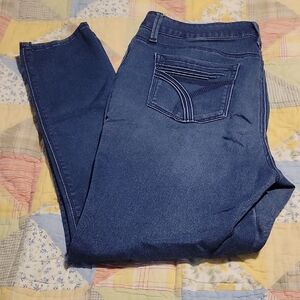 Seven7 Blue Skinny Jeans Classic Style